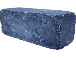 Linia stapelblokken grijs-zwart getrommeld 15x15x60cm